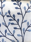 Pantry Blueberry Embroidery Europatex Fabric